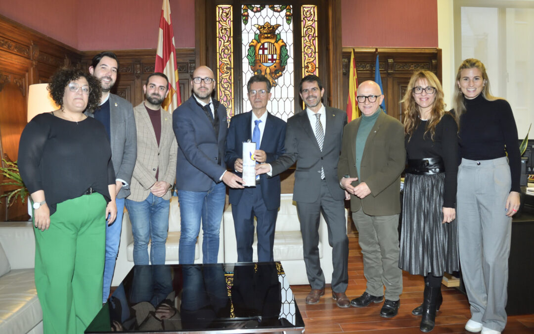 Igualada fa el traspàs del relleu de la Capitalitat de la Cultura Catalana a l’Ajuntament Lloret de Mar