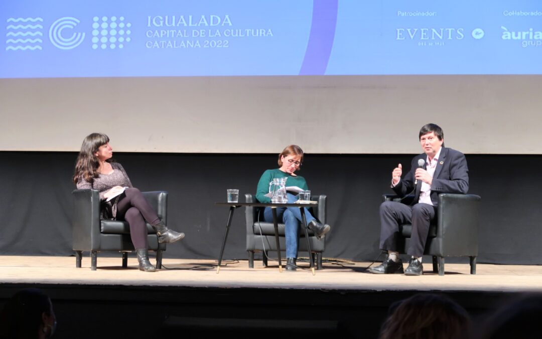 Yayo Herrero i Pere Fullana han centrat la segona jornada de Diàlegs Capitals amb la crisi climàtica